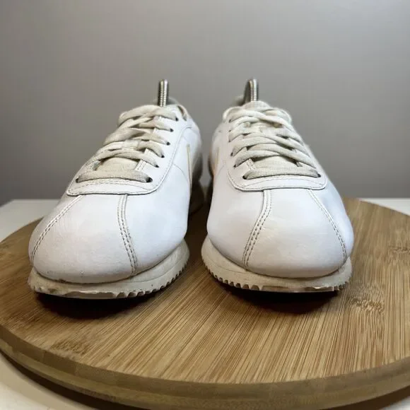 Nike Cortez 72 ‘08 Mens Size 7.5 White Leather Low Top Athletic Shoes 316418-113 - Picture 2 of 12